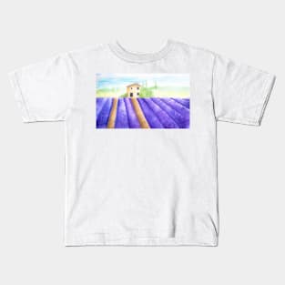 Provence Landscape No. 1 Kids T-Shirt